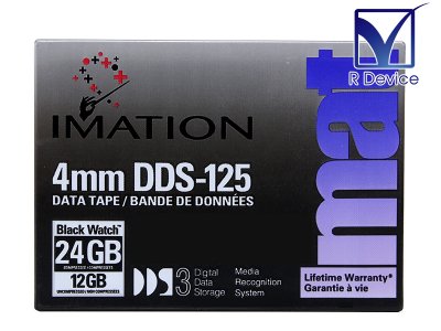 DDS-125 Imation Corporation DDS3 データカートリッジ 未圧縮時 12GB【未開封品】 -  プリンター、サーバー、セキュリティは「アールデバイス」