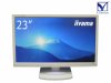 iiyama ProLite X2380HS-W3 23インチ IPSパネル＋ホワイトLEDバックライト ワイド液晶ディスプレイ フルHD HDMI/D-Sub/DVI-D【中古】
