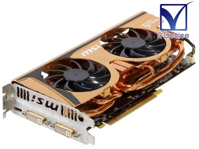 MSI GeForce GTX 560 Ti mini-HDMI DVI-I *2 PCIe 2.0 x16 N560GTX-Ti