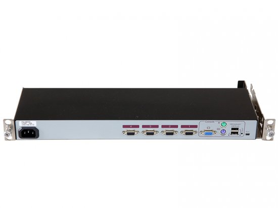 PG-SB205 富士通 PCサーバ PRIMERGY KVMスイッチ 4ポート PS/2 USB対応 ラックマウンキット付属【中古KVMスイッチ】  - プリンター、サーバー、セキュリティは「アールデバイス」