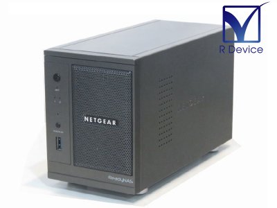 NETGEAR商品名NETGEARの2ベイ型NASです。