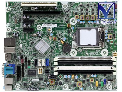 615114-001 HP Compaq 6200 Pro SFF用 マザーボード Intel Q65  Express/LGA1155【中古マザーボード】 - プリンター、サーバー、セキュリティは「アールデバイス」