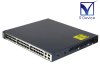 WS-C3750-48PS-S V05 Cisco Systems 48ポート 10/100 PoEポート 12.2(55)SE8 初期化済み【中古】