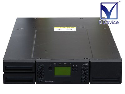 46X7043 IBM System Storage TS3100 Type 3573 LTO Ultrium 4 テープオートローダー SCSI  LVD/SE 68-Pin【中古テープドライブ】 - プリンター、サーバー、セキュリティは「アールデバイス」