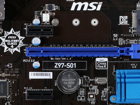 MSI Z97-S01 マザーボード+CPUセット