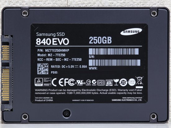 MZ-7TE250 Samsung Electronics 840 EVO Series SSD 250GB 2.5