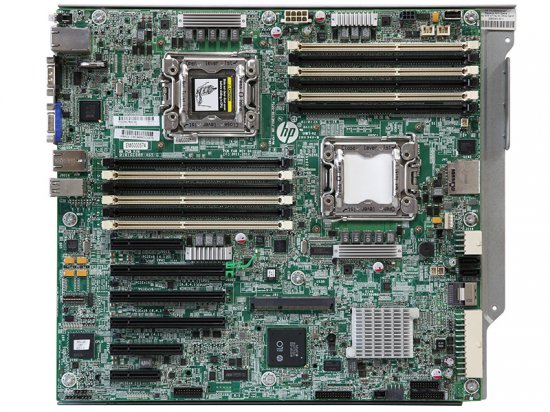 641805-001 HP ProLiant ML350e Gen8用 マザーボード Intel C600 Chipset/LGA1356  *2【中古マザーボード】 - プリンター、サーバー、セキュリティは「アールデバイス」