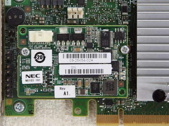 N8103-176 NEC Corporation RAIDコントローラ (1GB RAID 0/1) PCI 