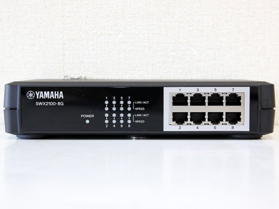 YAMAHA L2Switch SWX2100-8G-