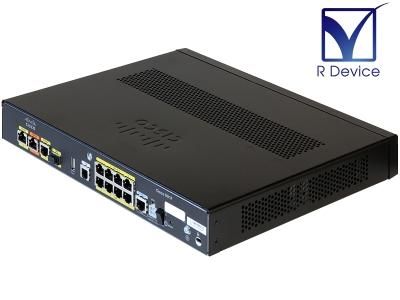 C891FJ-K9 V03 Cisco Systems サービス統合型ルータ Version 15.5(3)M8 初期化済【中古ルータ】 -  プリンター、サーバー、セキュリティは「アールデバイス」