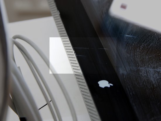 A1316 Apple LED Cinema Display 27-inch Mini DisplayPort ガラス欠 ...