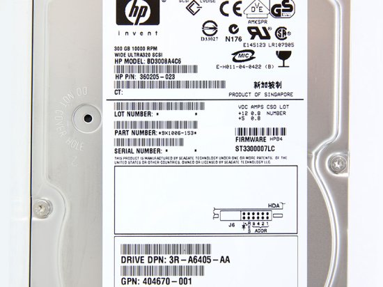 360205-023 Hewlett-Packard 300GB 3.5