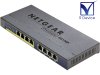 ProSafe GS108P Netgear 8-Port 10/100/1000 ギガビットスイッチ 4-Port PoE【中古】