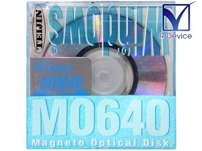 TMO-640W TEIJIN 640MB 3.5型 光磁気ディスク Windows対応 フォーマット済 1枚【未開封品】 -  プリンター、サーバー、セキュリティは「アールデバイス」