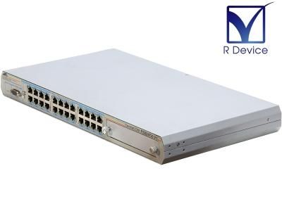 CentreCOM FS924TX V1 Allied Telesis ファーストイーサネット スイッチ 10/100BASE-TX *24  初期化済【中古】 - プリンター、サーバー、セキュリティは「アールデバイス」