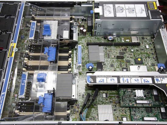 ProLiant DL380p Gen8 742127-295 HP Xeon E5-2630 v2 2.60GHz/8.0GB/HDD非搭載/Smart  Array P420i【中古】 - プリンター、サーバー、セキュリティは「アールデバイス」