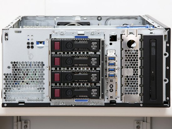 ProLiant ML30 Gen9 831070-295 HPE Xeon E3-1220 v5 3.00GHz/8GB/HDD非搭載/Smart  Array B140i【中古】 - プリンター、サーバー、セキュリティは「アールデバイス」