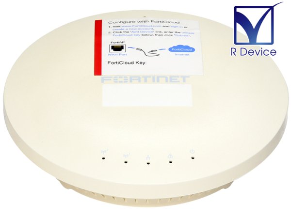 FortiAP-221C Fortinet FAP-221C-J 802.11ac 無線アクセスポイント 社外ACアダプタ付属 初期化済【中古】 -  プリンター、サーバー、セキュリティは「アールデバイス」