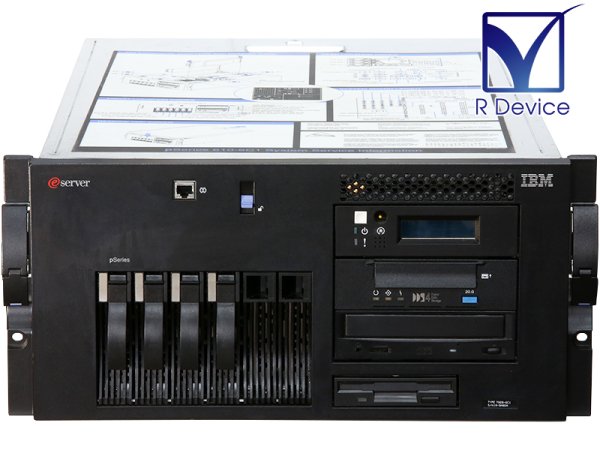 pSeries 610 7028-6C1 IBM POWER3-II 333MHz/2048MB/HDD/DDS-4ɥ饤/Ÿ˥å *2š