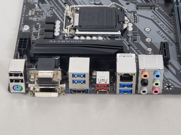 GIGA-BYTE Technology H370 HD3 (rev. 1.0) H370 Chipset/DDR4/LGA1151/ATX/USB  Type-C/Dual M.2【中古】 - プリンター、サーバー、セキュリティは「アールデバイス」