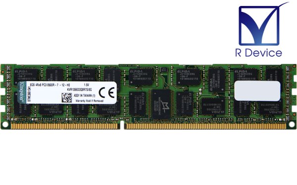 KVR1066D3Q8R7S/8G Kingston Technology 8GB DDR3-1066 PC3-8500R ECC Registered 1.5V 240-Pinš