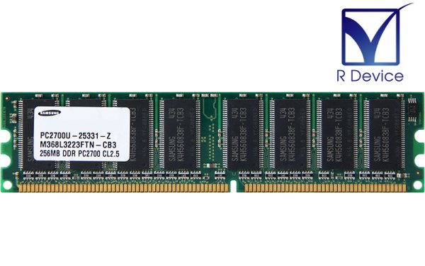 38L4796 IBM 256MB DDR-333 PC2700 non-ECC UDIMM 2.5V 184-Pin Samsung M368L3223FTN-CB3š