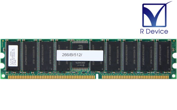 EBD51RC4AAFA-7B Micron Technology 512MB DDR-266 PC-2100R ECC Registered CL2 2.5V 184-Pinš