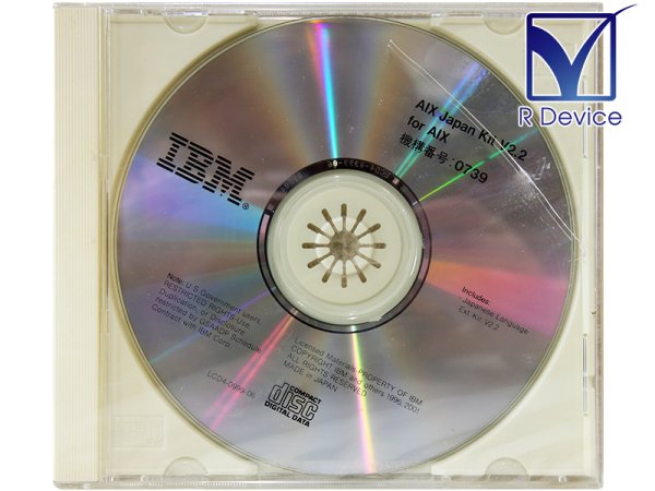 LCD4-0999-06 IBM Corporation AIX V4.3 #0739 AIX JKIT V2.2 CD-ROMǡ̤ʡ