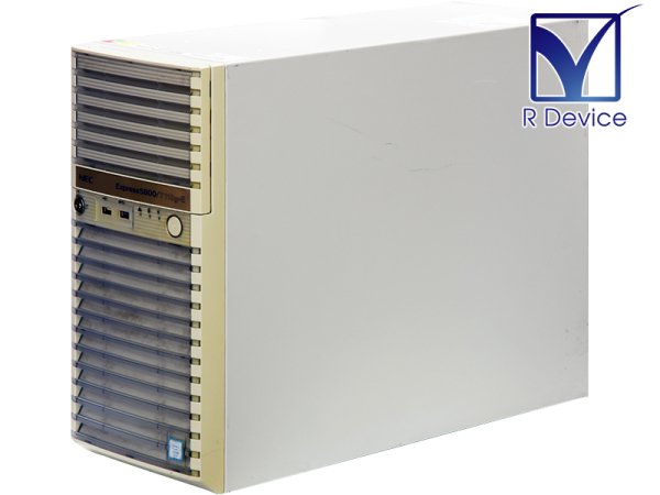 埼玉発】【NEC】サーバーPC Express5800 T110h-S Xeon E3-1270v5@3.6GHz / 64GB RAM / HDDなし  (3-330) - サーバー