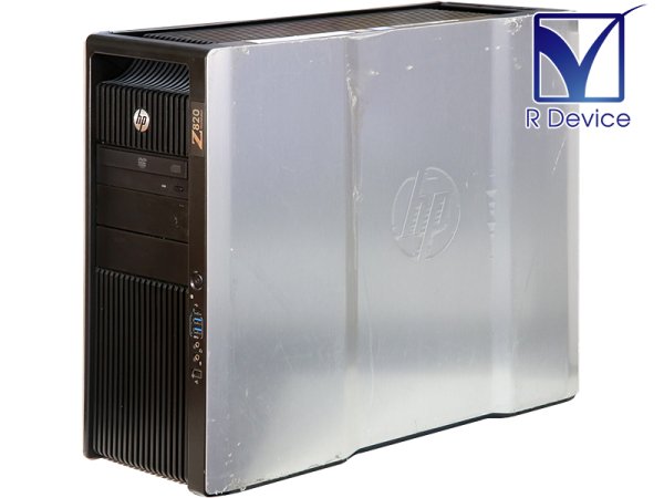 Hewlett-Packard Company Z820 LJ452AV Xeon E5-2690 *2/128GB/1.0TB/Quadro 2k/Windows 10 Pro 64-bit【中古】
