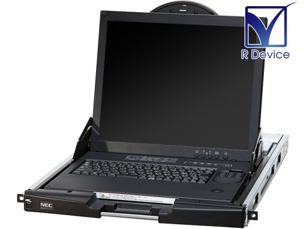N8143-105 NEC Corporation 17型 LCD コンソールユニット キーボード/マウス付 1-Server【中古】