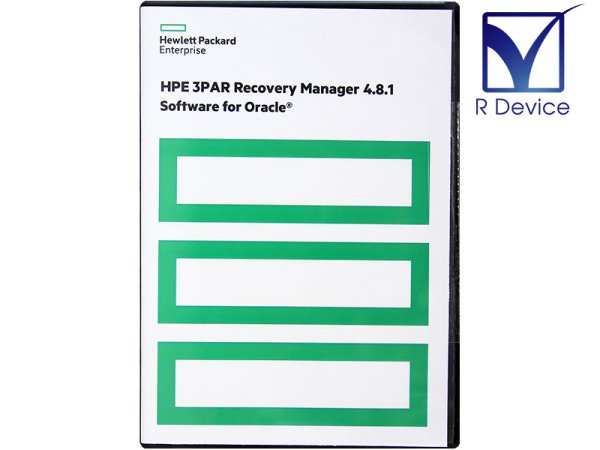 Hewlett Packard Enterprise 3PAR Recovery Manager 4.8.1 Software for Oracle TE215-63113̤ʡ