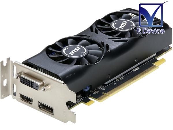 MSI GeForce GTX 1650 4GT LP グラフィックスボード