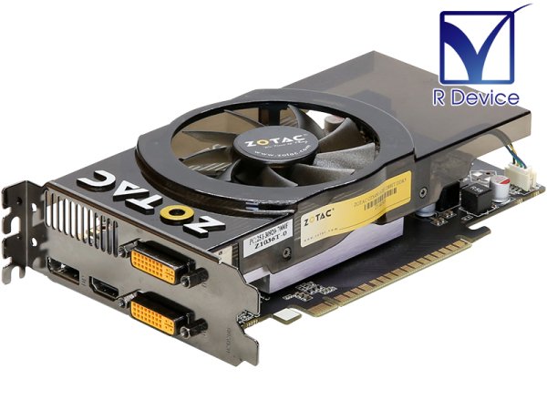 ZOTAC GeForce GTS 450 DisplayPort/HDMI/Dual-Link DVI-I *2 PCI Express 2.0 x16 ZT-40503š
