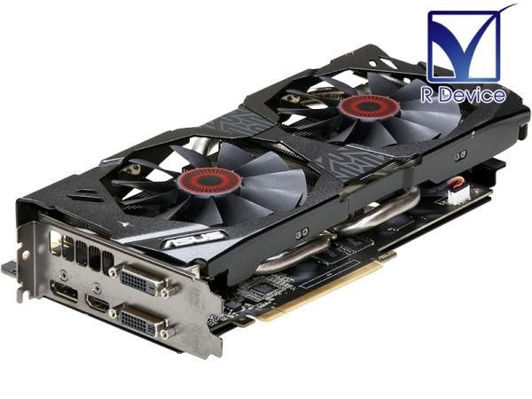 ASUSTeK Computer GeForce GTX 970 DP/HDMI/DVI-D/DVI-I PCIE 3.0 x16 STRIX-GTX970-DC2OC-4GD5š