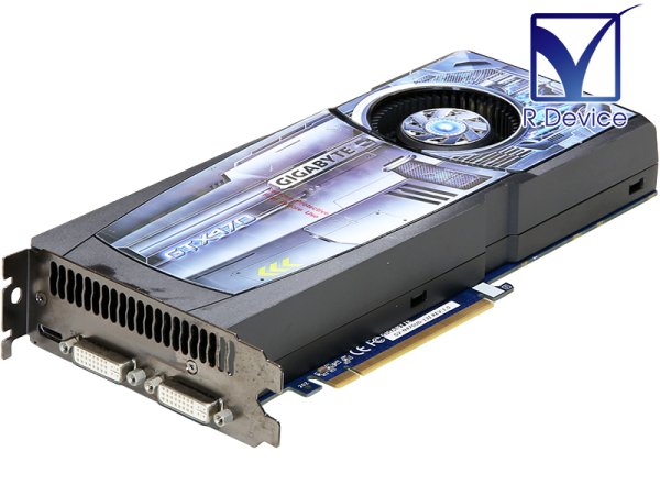 GIGA-BYTE GeForce GTX 470 mini-HDMI/DVI-I *2 PCI Express 2.0 x16 GV-N470UD-13Iš