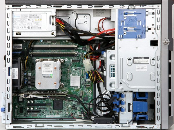 ProLiant ML310e Gen8 v2 722445-B21 HPE Pentium G3240 3.10GHz/4096MB/1.0TB  *2/SA P222【中古サーバー】 - プリンター、サーバー、セキュリティは「アールデバイス」