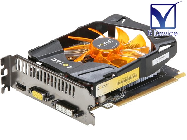 ZOTAC GeForce GT 740 HDMI/D-Sub 15-Pin/Dual-Link DVI-D PCI Express 3.0 x16  ZT-71002-10L【中古】 - プリンター、サーバー、セキュリティは「アールデバイス」