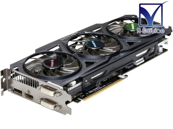 GIGA-BYTE GeForce GTX 760 DVI-I/DVI-D/HDMI/DP PCI Express 3.0 x16 GV-N760OC-2GD Rev 2.0š