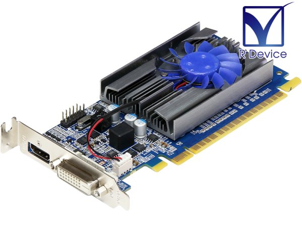 玄人志向 GeForce GT 710 HDMI/Dual-Link DVI-D PCI Express 2.0 x16 Low-Profile  GF-GT710-E1GB/LP【中古】 - プリンター、サーバー、セキュリティは「アールデバイス」