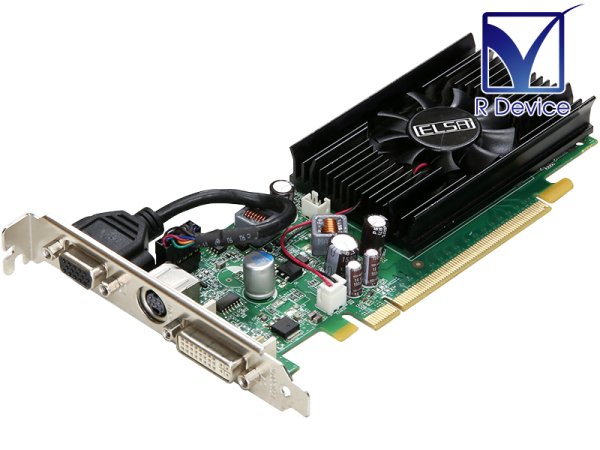 ELSA GeForce 8400 GS D-Sub 15-Pin/Dual-Link DVI-I PCI Express 2.0 x16 GLADIAC 584 GS LP V2.0š