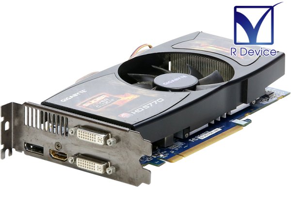 GIGA-BYTE Technology Radeon HD 5770 DVI-I *2/HDMI/DisplayPort PCI Express 2.0 x16 GV-R577SO-1GDš