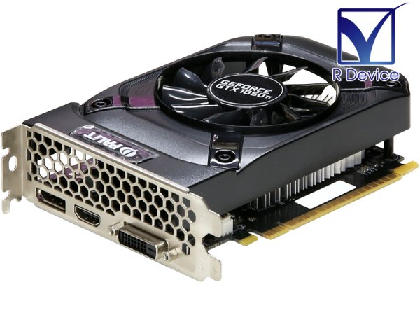 Palit NVIDIA Geforce GTX 1050 ti 4GB - グラフィックボード・グラボ 
