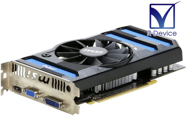 MSI GeForce GTX 550 Ti 1024MB HDMI/DVI-I/D-Sub 15-Pin PCI Express 2.0 x16 N550GTX-Ti ARMOR 1Gš