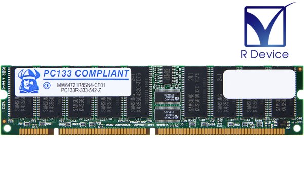 MW64721R8SN4-CF01 Viking Components 128MB PC133 168-Pin SDRAM DIMM PC133R-333-542-Zš