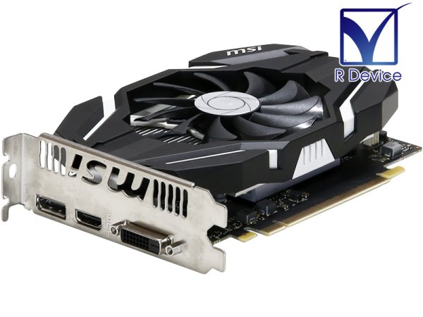 MSI GeForce GTX 1050 Ti DisplayPort/HDMI/Dual-Link DVI-D GeForce GTX 1050  Ti 4G OCV1【中古】 - プリンター、サーバー、セキュリティは「アールデバイス」