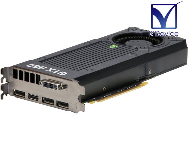 Galaxy GeForce GTX 960 2048MB DP *3/HDMI/Dual-Link DVI-I PCI Express 3.0  x16 96NPH8DND7UZ【中古】 - プリンター、サーバー、セキュリティは「アールデバイス」