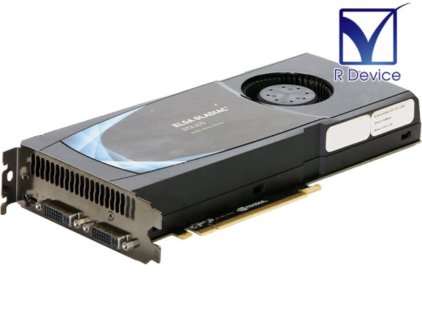 ELSA GeForce GTX 470 1280MB mini HDMI/DVI-I *2 PCI Express 2.0 x16 GD470-12GEBXAš