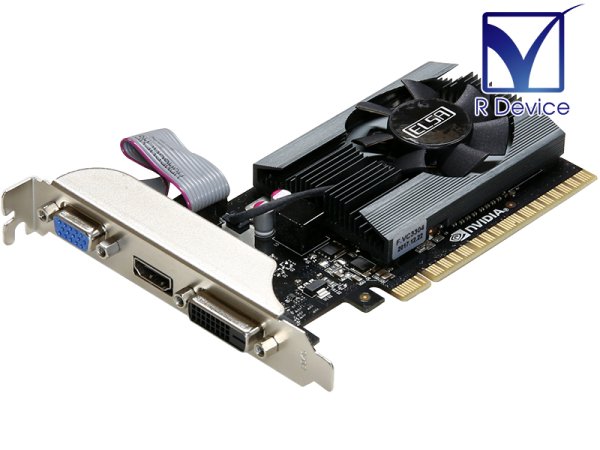 ELSA GeForce GT 710 2048MB D-Sub 15-Pin/HDMI/DVI-D PCI Express 2.0 x8 GD710-2GERLš