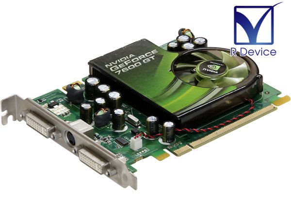 ZOTAC Technology GeForce 7600 GT 256MB Dual-Link DVI-I *2 PCI Express 1.1 x16 ZT-76TE250-FSSš